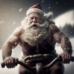 muscle santa © Daniel