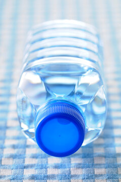 Close-up of Lid on Bottle of Water