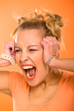 Woman Yelling