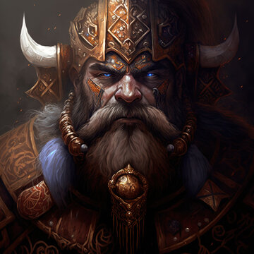 warrior viking man