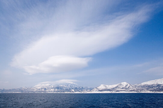 Clouds, Shiretoko Peninsula, Hokkaido, Japan