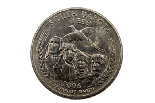 South Dakota State Quarter, 50 state quarters, 1889 - 2006