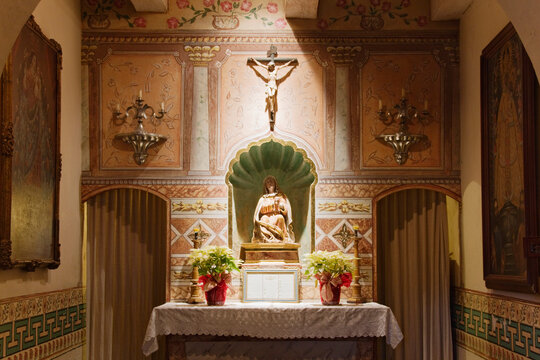 Chapel at Mission Santa Ines, Solvang, California