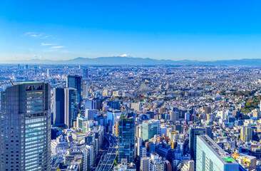 富士山と東京　2022冬