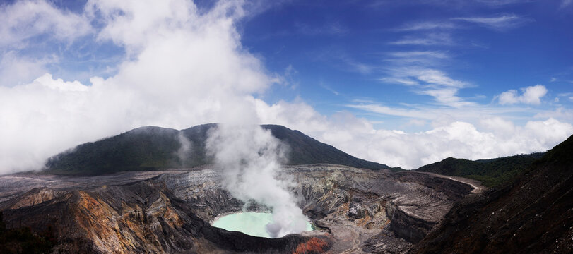 Poas Volcano, Costa Rica, Central America