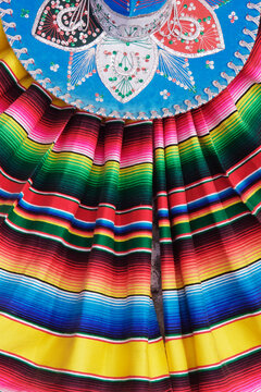 Charro Hat and Blanket, Mexico