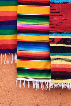 Mexican Blankets, Tepoztlan, Morelos, Mexico