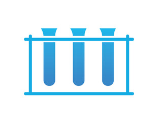 Antibodies flask colorful icon. Inventory for medical research laboratory. Interface for programs and applications. UI and UX design. Experiment and drug development. Cartoon flat vector illustration