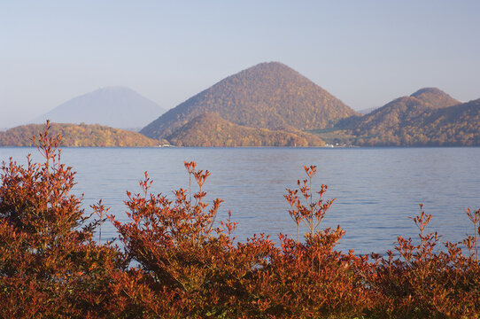 Lake Toya-ko, Shikotsu-Toya National Park, Hokkaido, Japan