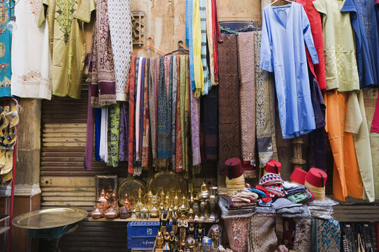 Bazaar at Khan Al-Khalili, Cairo, Egypt