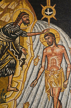 Christian Mosaic, St. Georges Church, Madaba, Jordan
