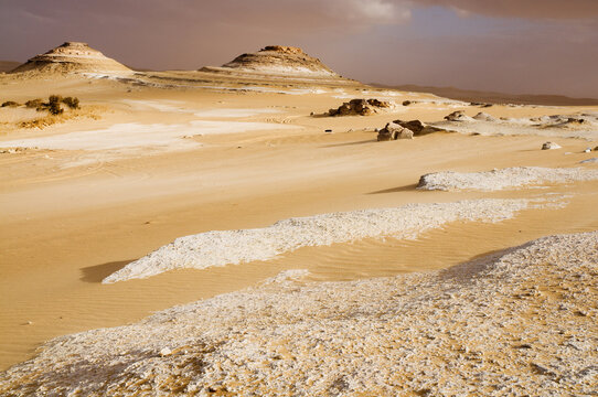 Overview of Desert, Bir Wahed, Libyan Desert, Egypt