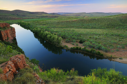 The Pentecost River and Cockburn Ranges, Kimberley, Western Australia, Australia