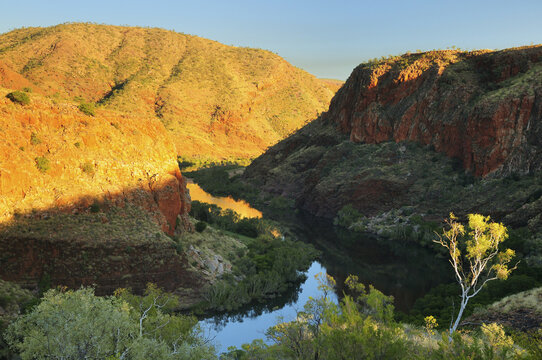 Ord River and Carr Boyd Ranges, Kimberley, Western Australia, Australia