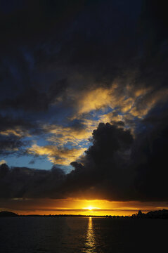 Sunrise, Matira Point, Bora Bora, French Polynesia