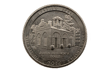 Harpers Ferry National Historical Park Quarter, America the beautiful Quarters, 2016