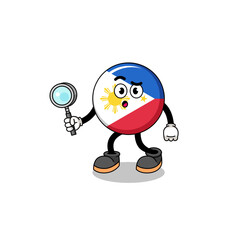 Mascot of philippines flag searching