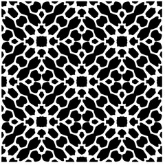 Vector pattern in geometric ornamental style. Black and white abstract background .Seamless repeat pattern.