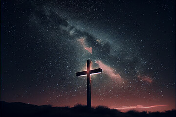 Cross in the sky
