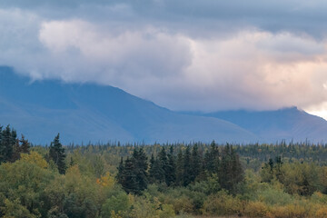 Fototapeta na wymiar Area Around Brooks River, Katmai National Park, Alaska
