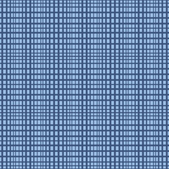 Japanese Plaid Net Vector Seamless Pattern