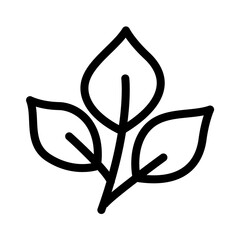 Leaf icon template PNG