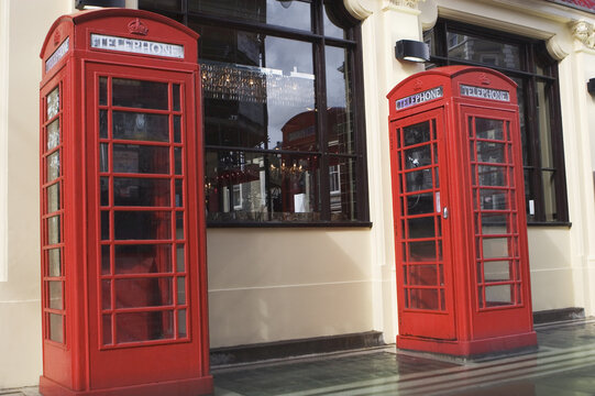 Phone Booths, London, England