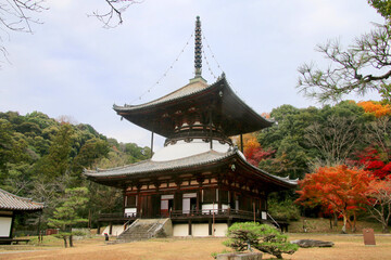 Fototapeta premium 大塔・根来寺（和歌山県・岩出市）