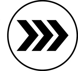 Arrow Icon in trendy flat style isolated on background. Arrow symbol for your web site design, logo, app, UI..eps