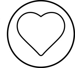 Big Heart Icon trendy and modern placeholder symbo.eps