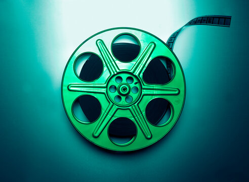 Close-Up of Film Reel