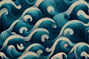 background of sea waves