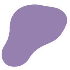 Purple Abstract Blob