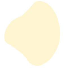 Beige Abstract Blob