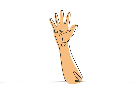 hand reaching down clipart