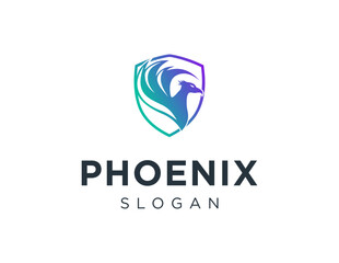 Logo about Phoenix on white background. created using the CorelDraw application.