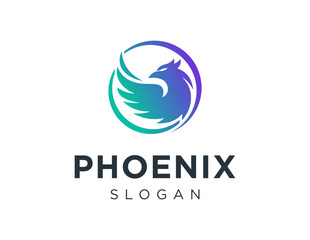 Logo about Phoenix on white background. created using the CorelDraw application.
