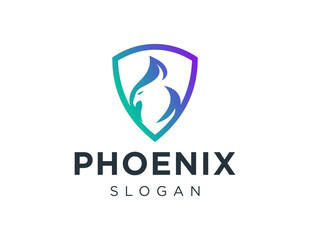 Logo about Phoenix on white background. created using the CorelDraw application.