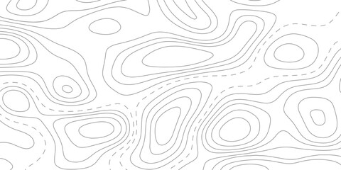 Retro topographic map. Geographic contour map. Abstract outline grid, vector illustration. Topography and geography map grid abstract backdrop. Business concept. Cartography Background. paper