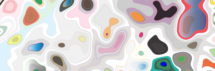 Colorful abstract background in topography style