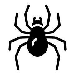 tarantula glyph icon