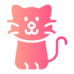 cat gradient icon