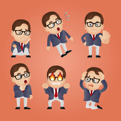 businessman set