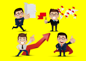 Business people collection