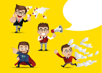 Business people collection