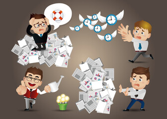 Business people collection