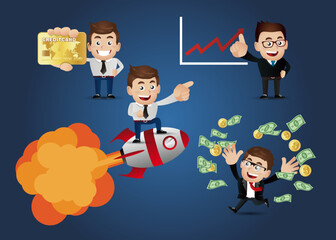 Business people collection