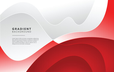 red white abstract gradient background