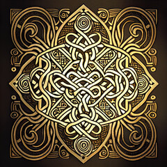 Celtic Knot Design, AI	