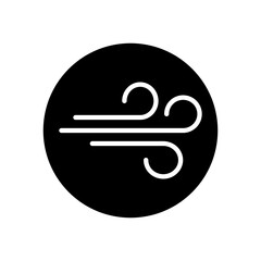 Wind icon vector logo design template illustration